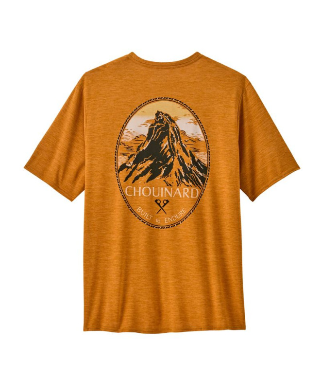 T-shirt Patagonia Cap Cool Daily Graphic Lands Homme Or