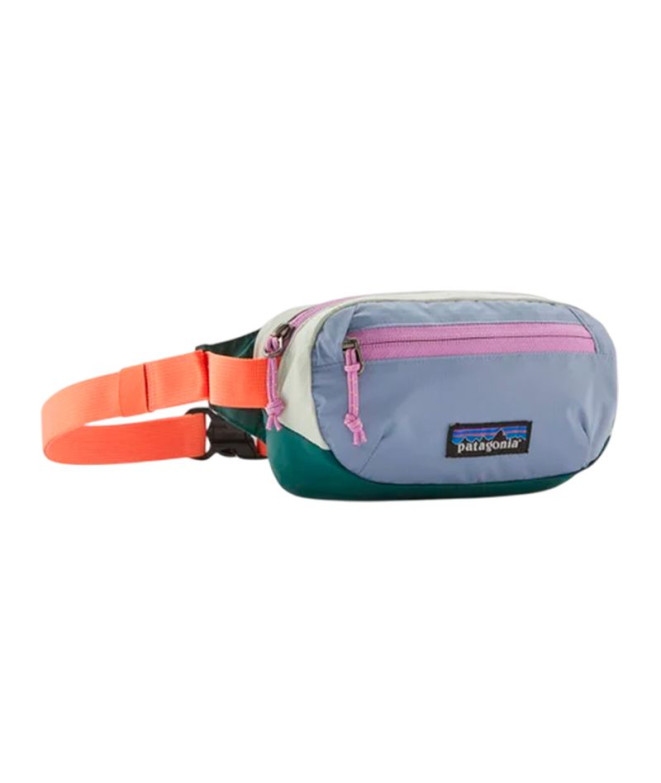 Bolsa de cintura Patagonia Terravia Mini Hip Pack Unissex Patchwork: Barnacle Azul