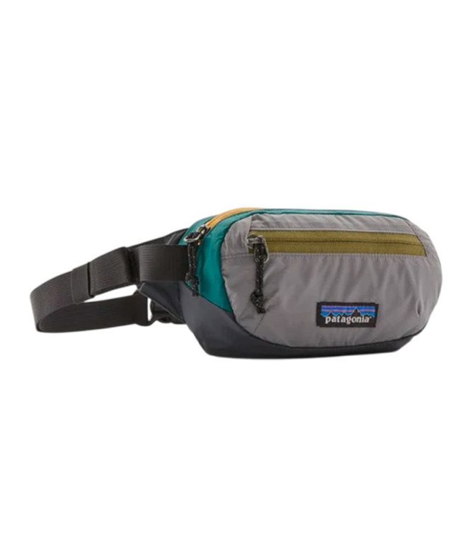 Bolsa de cintura Patagonia Terravia Mini Hip Pack Unissex Patchwork: Nobre Cinza