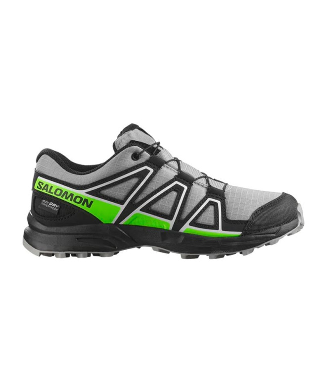 Sapatilhas de Montanha Salomon Speedcross Wp Infantil Cinza