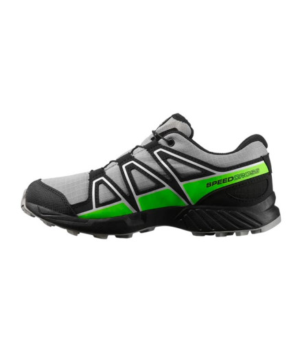 Sapatilhas de Montanha Salomon Speedcross Wp Infantil Cinza 2