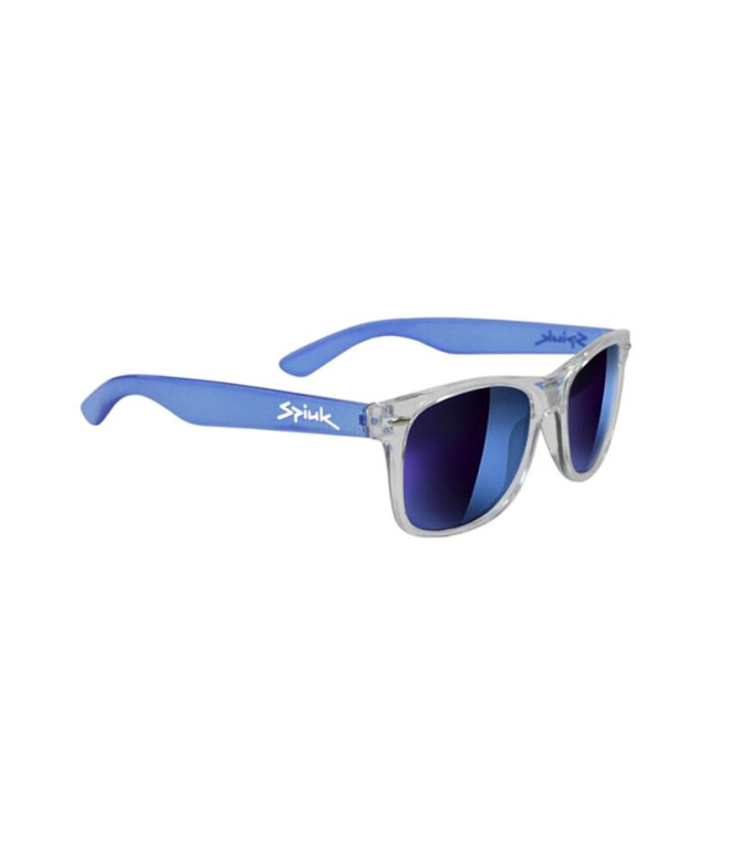 Óculos de ciclismo Spiuk Selfie Azul Lente Espelho Azul Polarizada