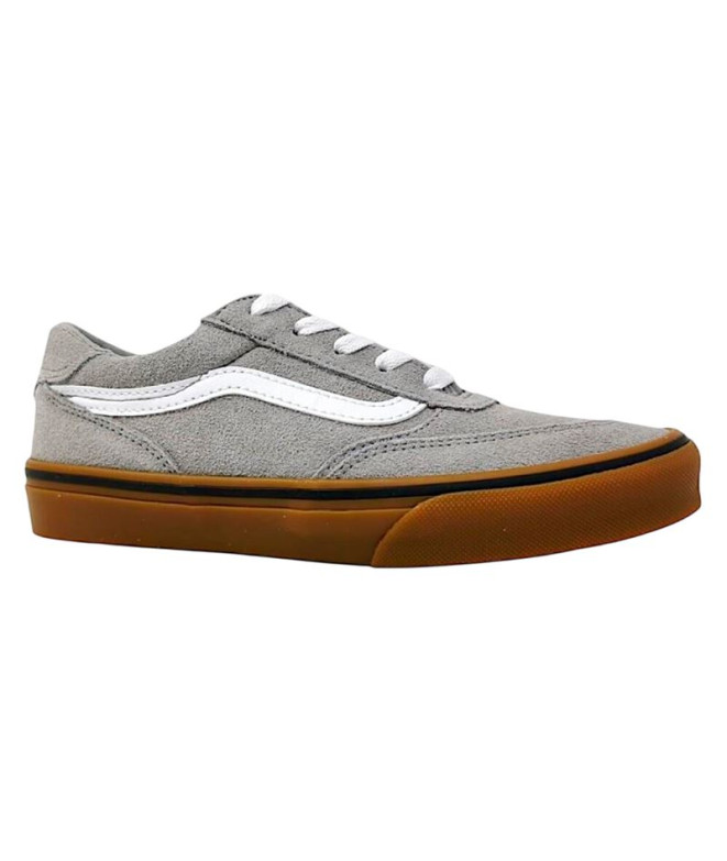 Chaussures Vans Brooklyn Ls Basi Enfant Gris