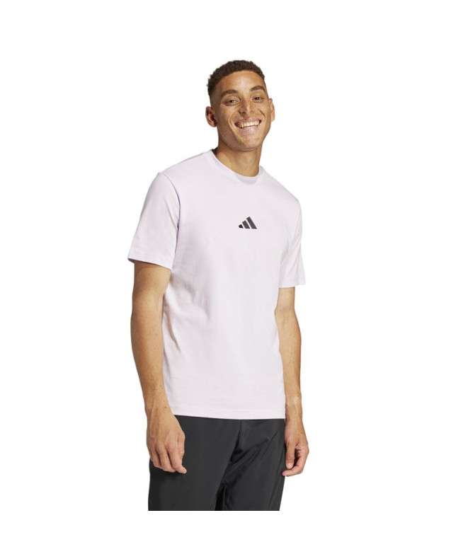 Camiseta adidas Sl Sj Homem Lila/Preto