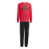 Calça adidas Bl French Terry Jog 240 Infantil Rubpur/Negro