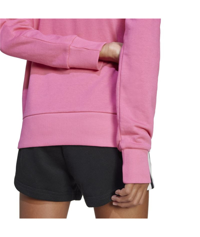 Sweat adidas Jg Bl Ft Swt Fille Rose / Blanc