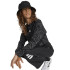 Sweat adidas Jg Future Icons Aop Haut Fille Noir/Charbon/Blanc