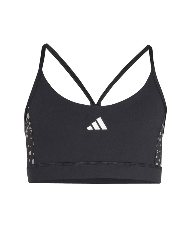 Brassiere de sport de Fitness adidas Jg Tr-Es Gl Bra Fille Noir