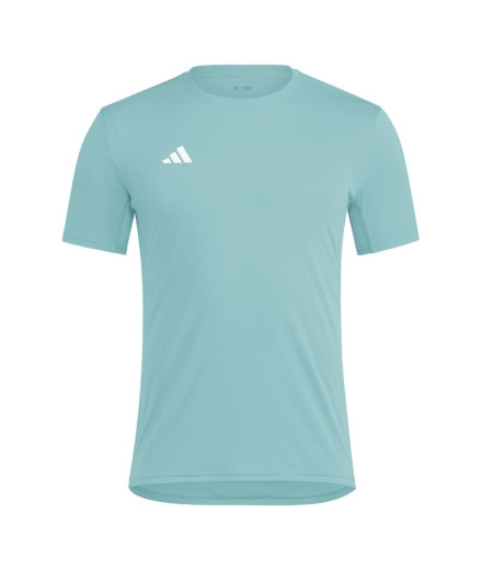 Camiseta de Running adidas Adizero E Tee Homem Azul