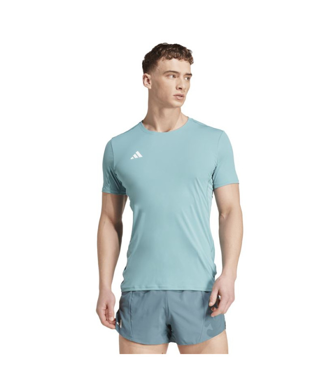 T-shirt de Running adidas Adizero E Tee Homme Bleu
