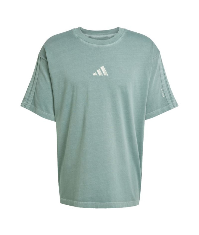 Camiseta adidas A Szn Homem Verde
