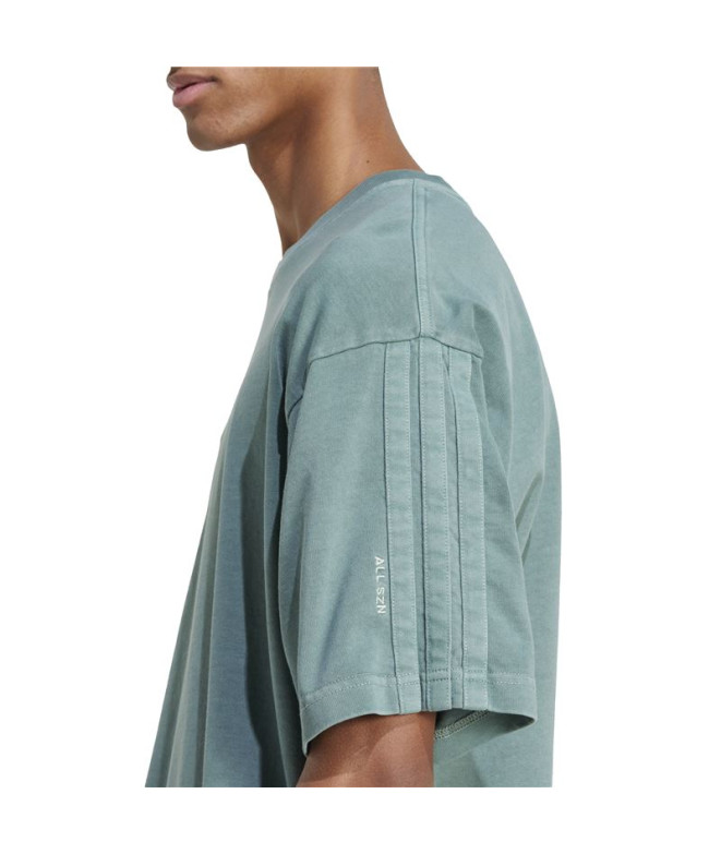 T-shirt adidas A Szn Homme Vert