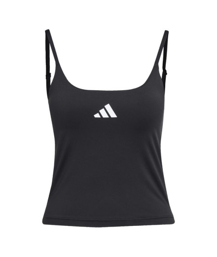 Camiseta de Fitness adidas Optime Ls Tank Mulher Preto