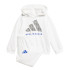 Conjunto de Futebol adidas Real Madrid Dna Bbj Infantil Branco/Preto