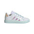 Sapatilhas adidas Grand Court 2.0 Infantil Preto / Aqufla / Menhal