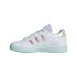 Sapatilhas adidas Grand Court 2.0 Infantil Preto / Aqufla / Menhal