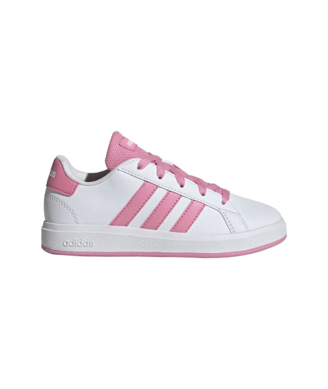 Sapatilhas adidas Grand Court 2.0 Infantil Preto / Rosgoz / Preto
