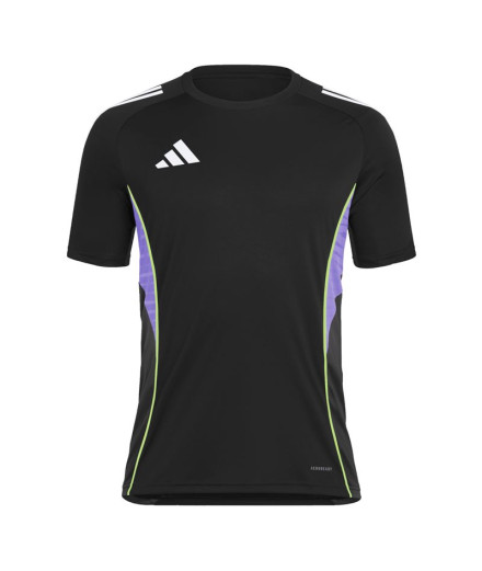 Camiseta de Futebol adidas Tiro25C Tr Jsy Homem Preto Camiseta de Futebol adidas Tiro25C Tr Jsy Homem Preto
