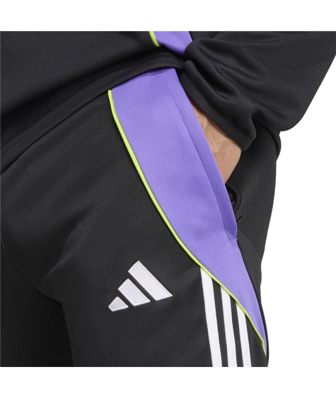 Calça de Futebol adidas Tiro24 Trpnt S Homem Preto