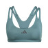 Sutiã esportivo de Fitness adidas Aerim Ls Strngt Mulher Azul