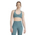 Sutiã esportivo de Fitness adidas Aerim Ls Strngt Mulher Azul