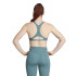 Sutiã esportivo de Fitness adidas Aerim Ls Strngt Mulher Azul