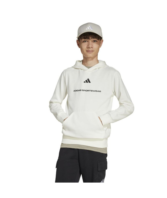 Moletom adidas Fl Hd Menino Bege