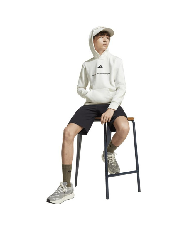 Moletom adidas Fl Hd Menino Bege