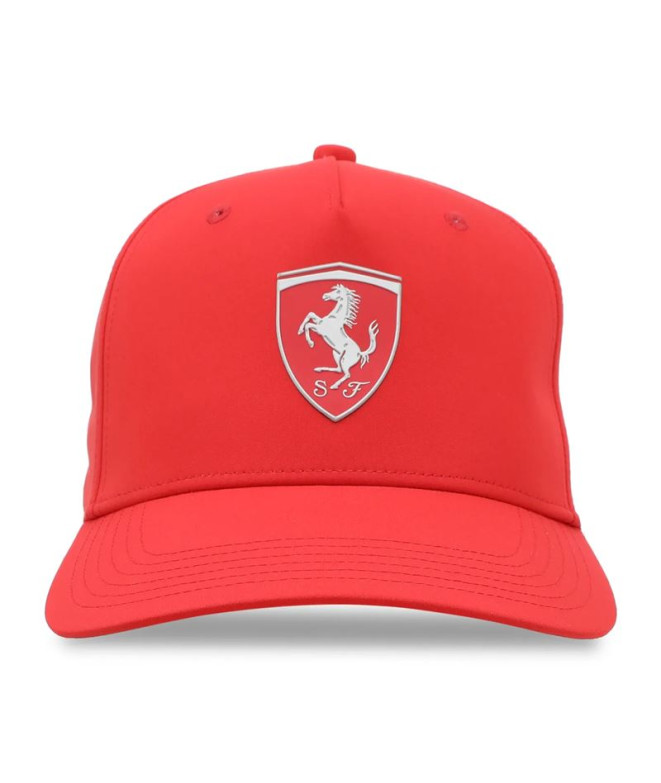 Boné Puma Ferrari Pro Low Curv Vermelho Corsa