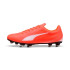 Bottes de football Puma Vitoria II Fg/Ag Glowing Rouge/Blanc