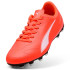 Bottes de football Puma Vitoria II Fg/Ag Glowing Rouge/Blanc