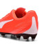 Bottes de football Puma Vitoria II Fg/Ag Glowing Rouge/Blanc