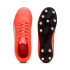 Botas de futebol Puma Vitoria II Fg/Ag Infantil Glowing Vermelho/Branco
