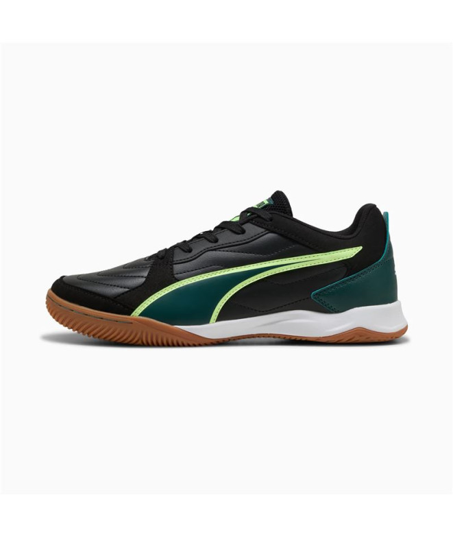 Sapatilhas de Futsal Puma PrEssentialsing IV Preto/Fizzy Light/Branco
