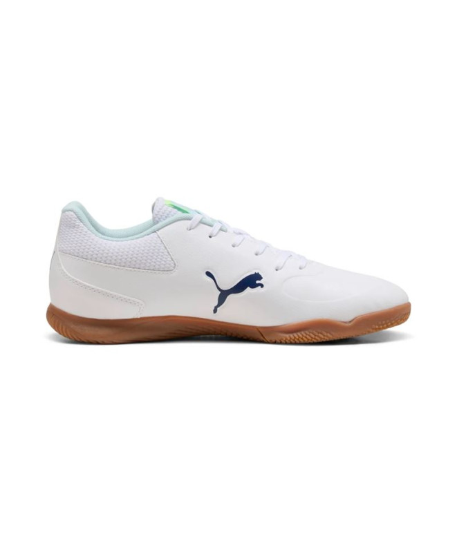 Sapatilhas de Futsal Puma Truco III BrancoAqua/Fizzy Light