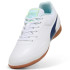 Chaussures de Futsal Puma Truco III Enfant Blanc/Aqua/Fizzy Light