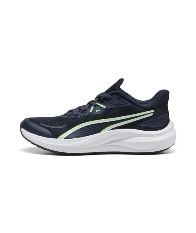 Sapatilhas Puma Skyrocket Lite 2 Infantil Novo Azul Marinho/Branco