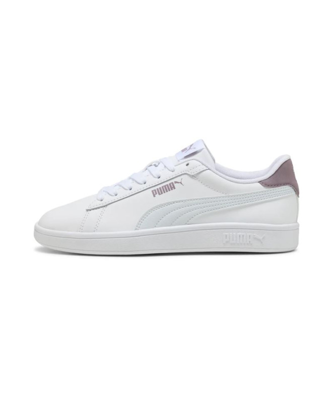 Sapatilhas Puma Smash 3.0 L Branco/Prateado