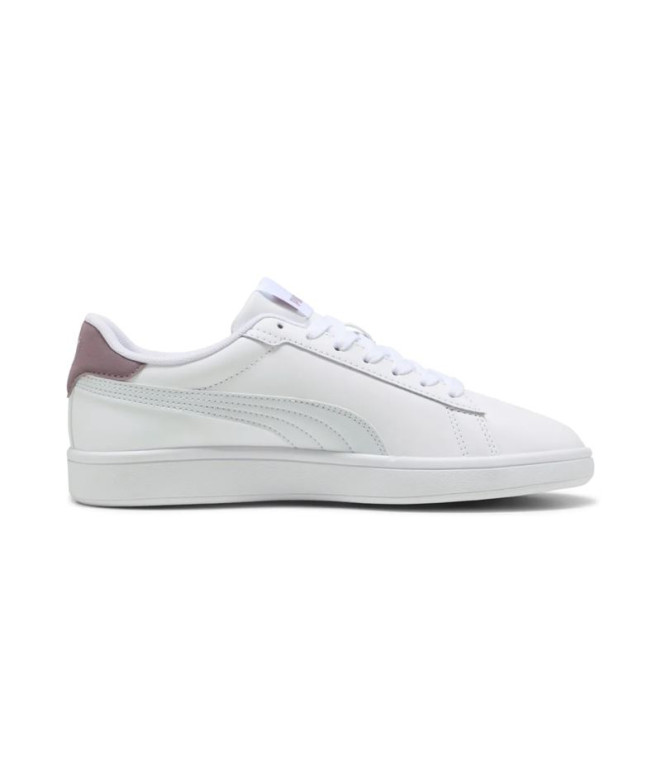 Sapatilhas Puma Smash 3.0 L Branco/Prateado