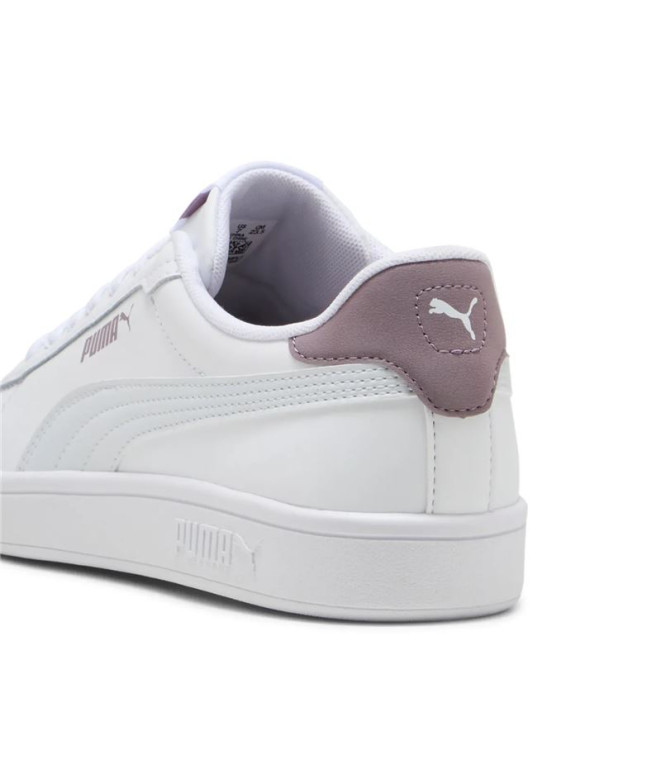 Sapatilhas Puma Smash 3.0 L Branco/Prateado
