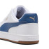 Sapatilhas Puma Caven 2.0 Infantil Branco/Índigo Escuro/Goma