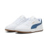 Sapatilhas Puma Caven 2.0 Infantil Branco/Índigo Escuro/Goma