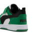 Chaussures de Puma Puma Rebound V6 Lo Ac+ Ps Enfant Blanc/Noir/Archive Vert