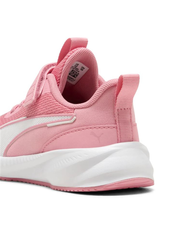 Chaussures Puma Flyer 3 Ac+ Ps Enfant Rose/Blanc