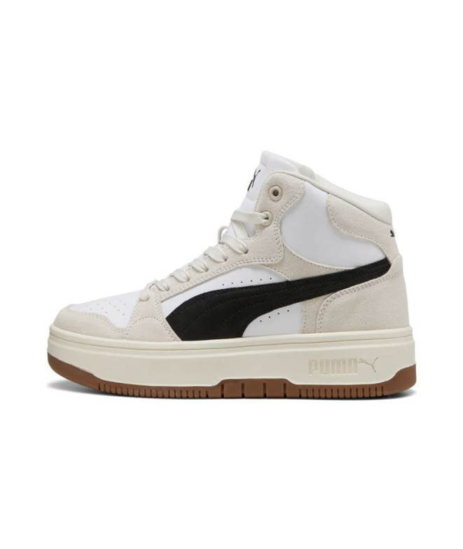 Chaussures Puma Rebound Femme Mid Sd Femme Blanc