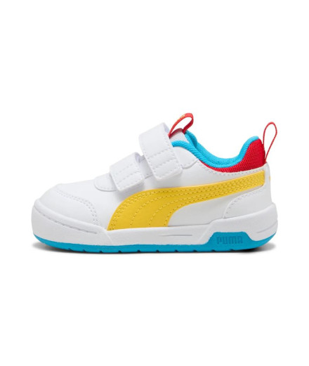 Zapatillas Puma Multiflex 2 Col, White-Pelé, Bebés