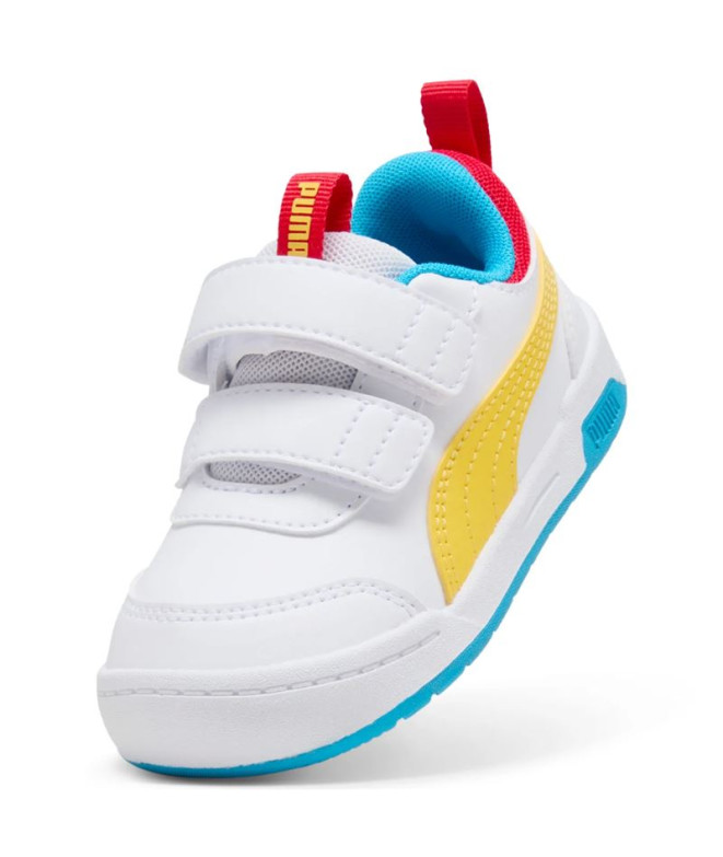 Sapatilhas Puma Multiflex 2 Col, Branco-Pelé,...