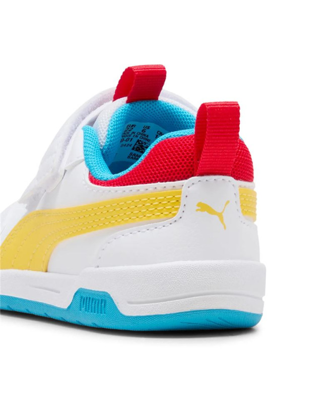 Sapatilhas Puma Multiflex 2 Col, Branco-Pelé,...