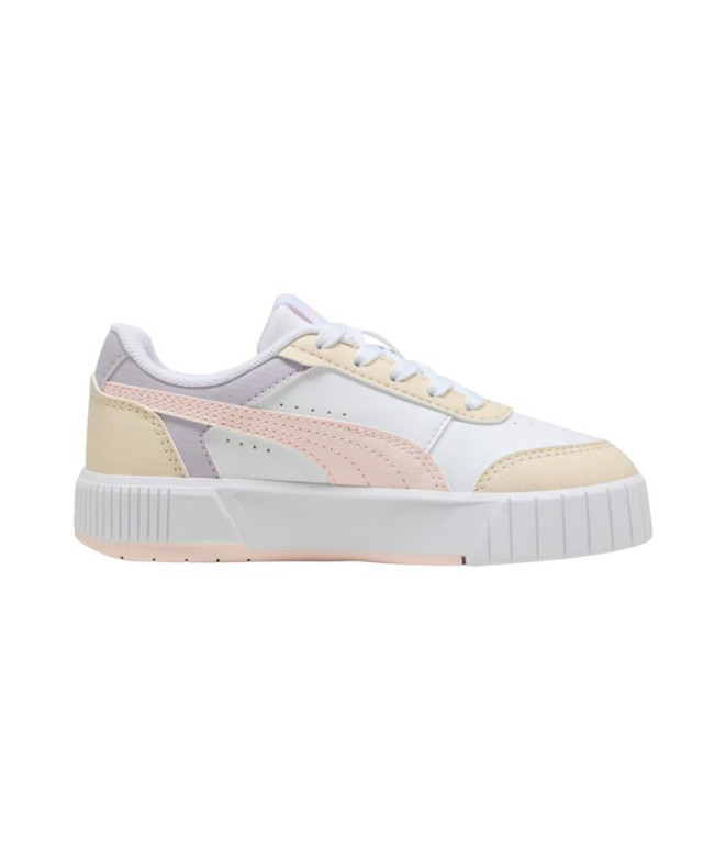 Sapatilhas Puma Carina Mia Ps, Branco-Jasmim F, Menina