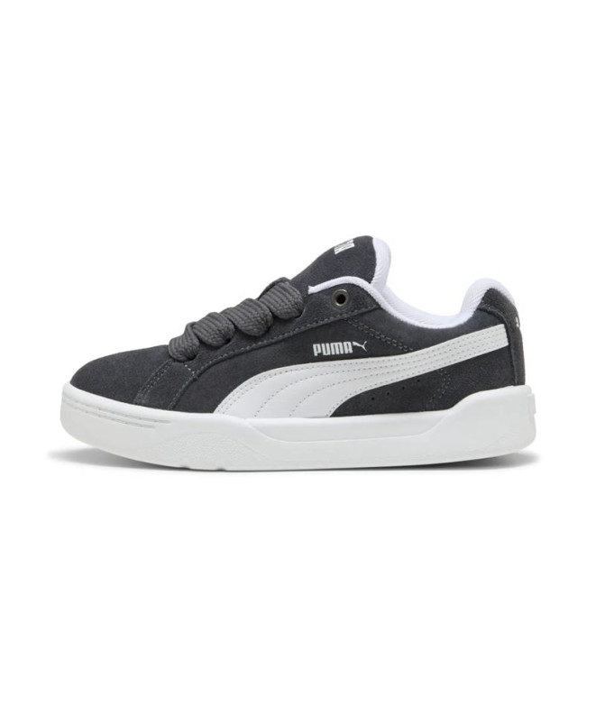 Sapatilhas Puma Park Lifestyle Easy Infantil Cinza Escuro